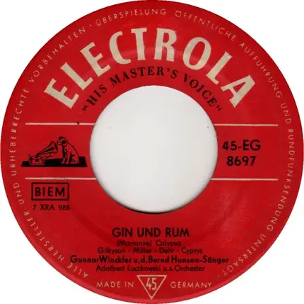Gunnar Winckler - Bibi Johns - Das Schiff Geht In See Heute Nacht