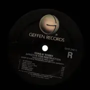 LP - Guns N' Roses - Appetite For Destruction - 2nd US Press w/ Cross Cover, Cat# Variation