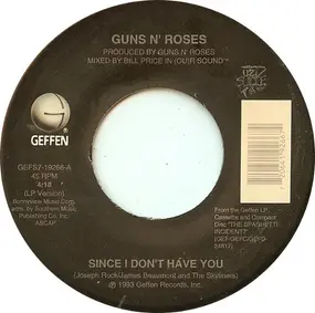 Guns'n Roses - Since I Don't Have You