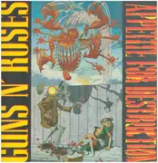 LP - Guns N' Roses - Appetite For Destruction - BANNED COVER