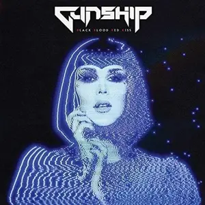 Gunship - Black Blood Red Kiss (red Splattered 7'')