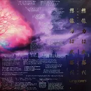 LP - Gunship - Unicorn - red/black translucent marbled Vinyl, Numbered