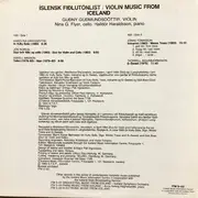 LP - Guðný Guðmundsdóttir - Violin Music From Iceland