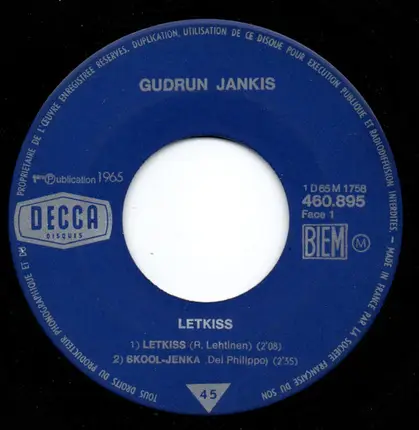 Gudrun Jankis - Letkiss