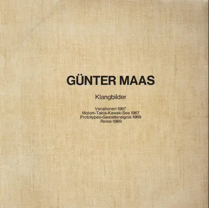 Günter Maas - Klangbilder