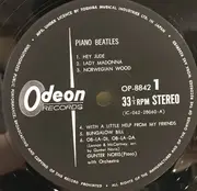 LP - Günter Noris - Piano Beatles Album - + OBI
