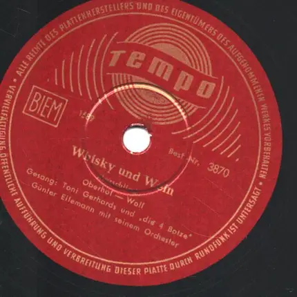 Günter Eilemann - Whisky und Wein / Im Wein liegt soviel Sonnenschein