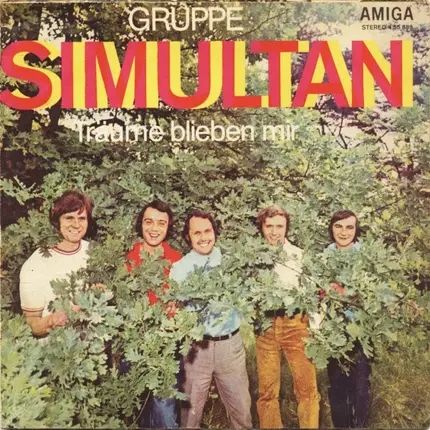 Günter Fischer Und Die Gruppe 'Simultan' , Günter Fischer - Träume Bleiben Mir / Braune Augen