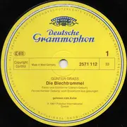 LP - Günter Grass - Die Blechtrommel. Örtlich Betäubt. Auszüge Gelesen Vom Autor