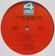 LP - Günter Kallmann Chor - Live For Love