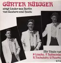 LP - Günter Rüdiger - Günter Rüdiger Singt Lieder Aus Berlin Von Gestern Und Heute
