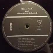LP - Günter Tesch - Gospel-Treffen / Günter Tesch Singt Seine Besten Songs & Spirituals - Mono