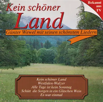 Günter Wewel - Kein Schöner Land