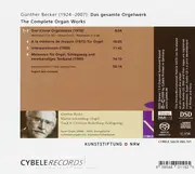 SACD - Günther Becker / Martin Schmeding - Das Gesamte Orgelwerk - Digipak + Booklet
