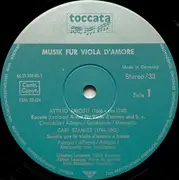 LP - Ariosti / Stamitz / Corette / Milandre - Musik Für Viola D'Amore (Lemmen / Lessing / Neumeyer)