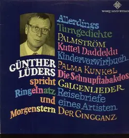 Günther Lüders - Spricht Ringelnatz und Morgenstern