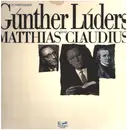 LP - Günther Lüders liest - Matthias Claudius
