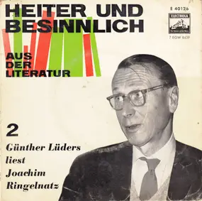 Günther Lüders - Günther Lüders Liest Joachim Ringelnatz