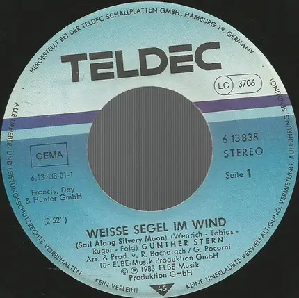 Günther Stern - Weiße Segel Im Wind