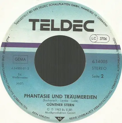 Günther Stern - Jeder Tag In Meinem Leben