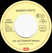 7inch Vinyl Single - Guesch Patti - Cul Cul Clan
