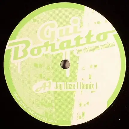 Gui Boratto - The Rivington REMIXES