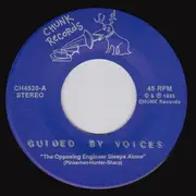 7inch Vinyl Single - Guided By Voices / New Radiant Storm King - The Opposing Engineer Sleeps Alone / I Am A Scientist - Blue Center Labels