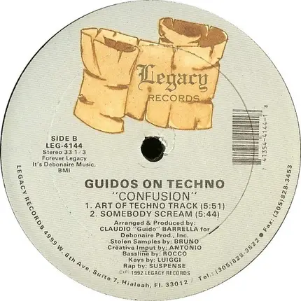 Guidos On Techno - Confusion
