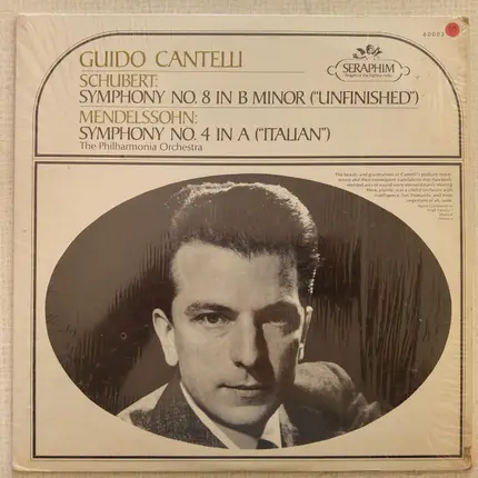 Schubert / Mendelssohn-Bartholdy - Symphony No. 8 In B Minor "Unfinished" / Symphony No. 4 In A Major - "Italian"