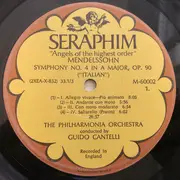 LP - Schubert / Mendelssohn-Bartholdy - Symphony No. 8 In B Minor 'Unfinished' / Symphony No. 4 In A Major - 'Italian' - Mono