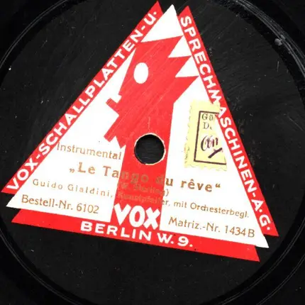 Guido Gialdini - Le Tango du reve / The Sheik