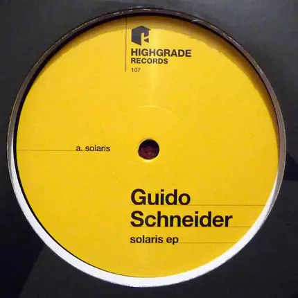 Guido Schneider - Solaris EP