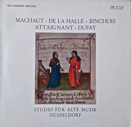 Guillaume de Machaut - Adam De La Halle - Gilles Binchois - Pierre Attaignant - Guillaume Dufay - S - Französische Musik Aus Mittelalter Und Renaissance