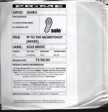 Guiro - FF To The Money Shot