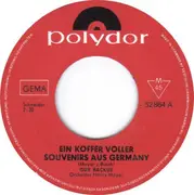 7inch Vinyl Single - Gus Backus - Ein Koffer Voller Souvenirs Aus Germany / Meine Gitarre