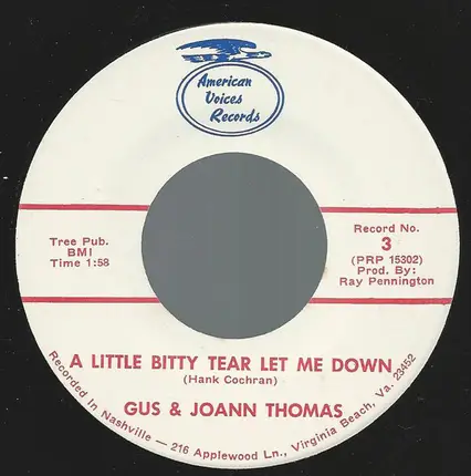 Gus Thomas - Anything Goes For The Love Of Rose