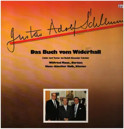 Gustav Adolf Schlemm - Das Buch vom Widerhall