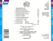 CD - Gustav Holst - The Planets; St. Paul's Suite: A Fugal Overture