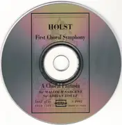 CD - Gustav Holst , Sir Malcolm Sargent , Sir Adrian Boult - First Choral Symphony / A Choral Fantasia