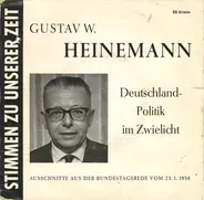 Gustav Heinemann - Deutschland-Politik Im Zwielicht