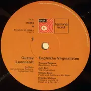 LP - Gustav Leonhardt - Englische Virginalisten - Gatefold