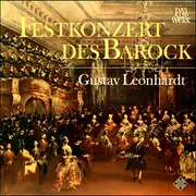 LP - Gustav Leonhardt - Festkonzert Des Barock - Gatefold Sleeve