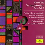 Double CD - Mahler - Symphonies Nos. 2 & 4