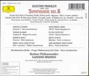 Double CD - Mahler - Symphonie No. 8