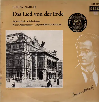 Gustav Mahler - Leonard Bernstein , Christa Ludwig And René Kollo , Israel Philharmonic Orchestra - Das Lied Von Der Erde (The Song Of The Earth)