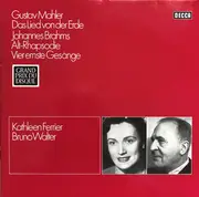 Double LP - Mahler / Brahms - Das Lied Von Der Erde / Alt-Rhapsodie / Vier ernste Gesänge - Gatefold