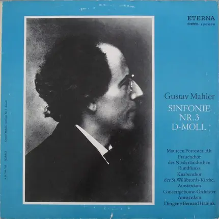 Gustav Mahler - Maureen Forrester , Women's Chorus Of The Netherlands Radio And Television , Jongen - Sinfonie Nr. 3 D-moll