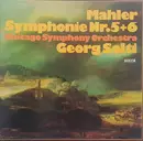 LP-Box - Gustav Mahler (Solti) - Symphonie Nr. 5 + 6 - Hardcover box, + booklet