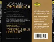 Double CD - Mahler - Symphonie No. 8