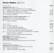 CD-Box - Gustav Mahler , Klaus Tennstedt - Symphonien 1-4